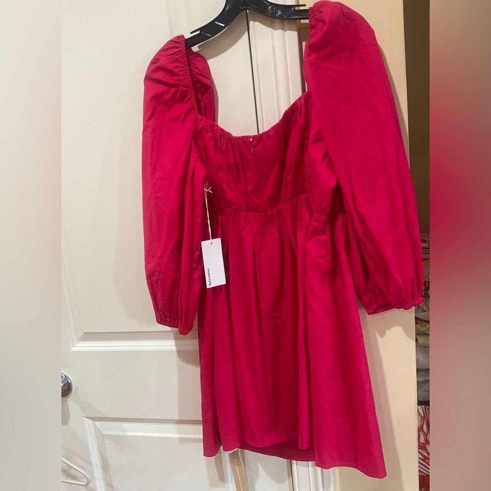 New Reformation Pink Farley dress - Picture 7 of 9